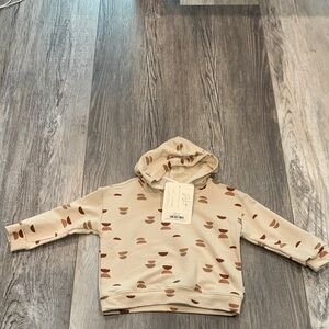 Jax & Lennon Half Moons Terry Relaxed Hoodie